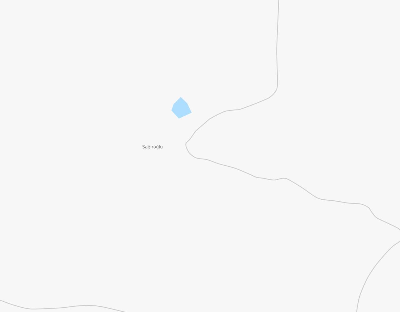 Akdağmadeni Sağıroğlu Köyü harita