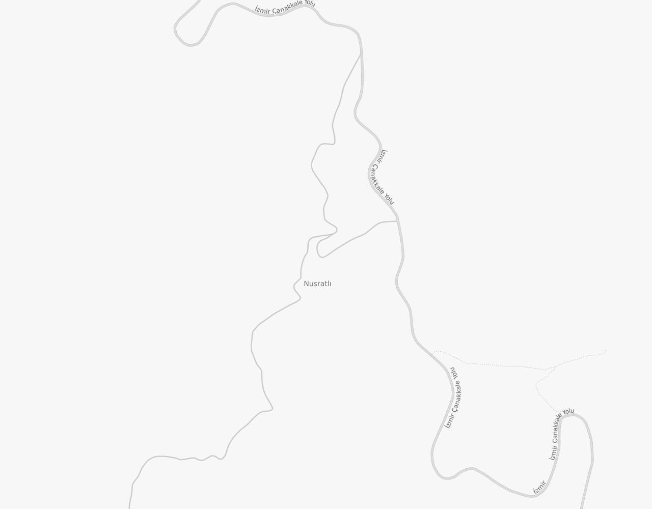 Ayvacık Nusratlı harita