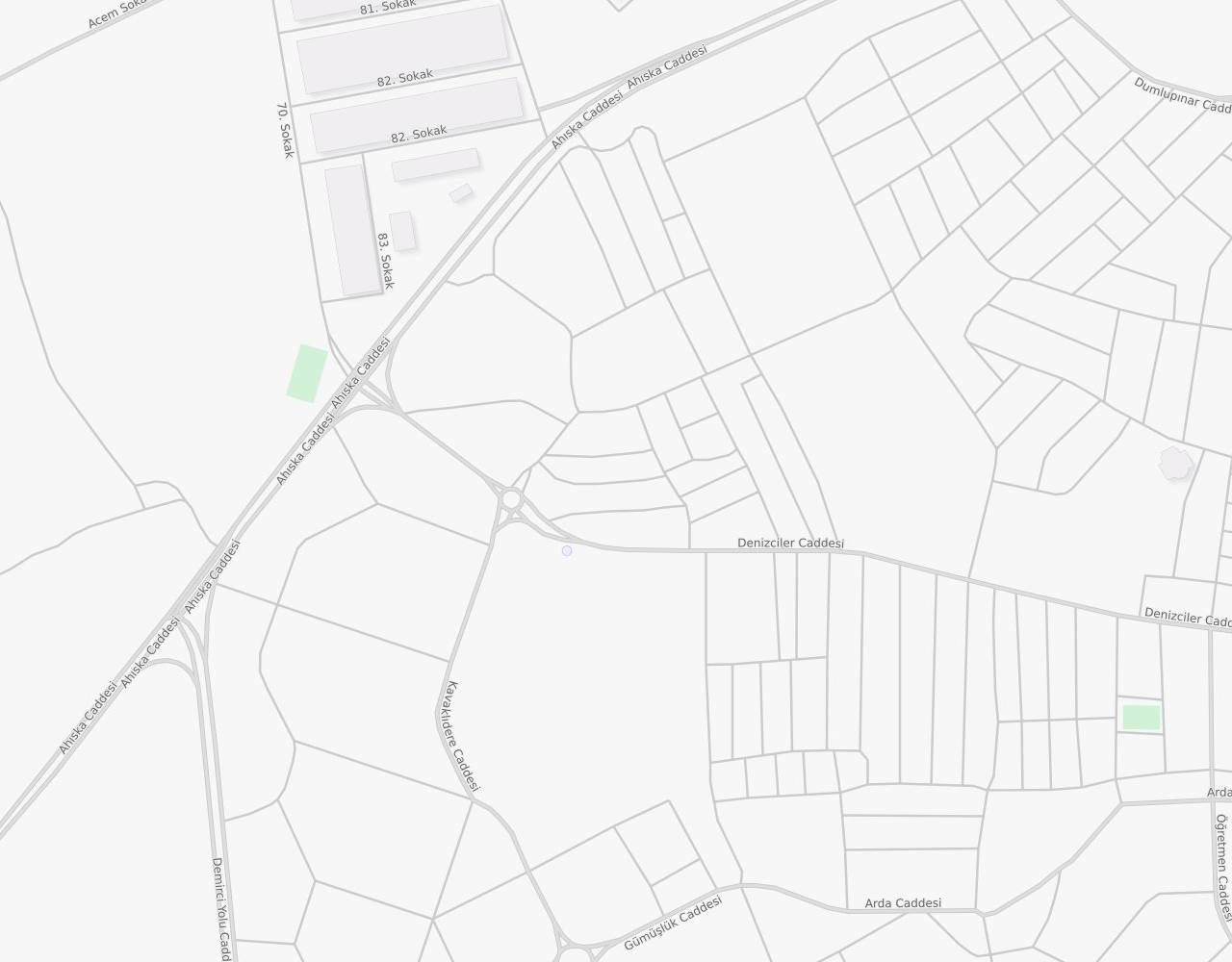 Bursa Üçevler Mah 1 Darı Sokak harita