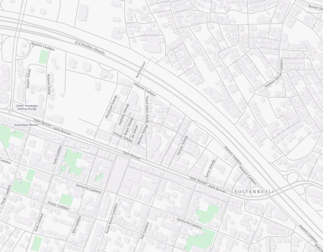 Gündoğdu Sokak Mehmet Akif Sultanbeyli İstanbul harita