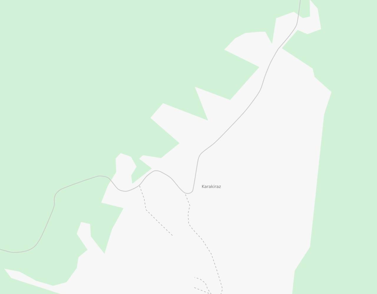 Şile Karakiraz Köyü harita