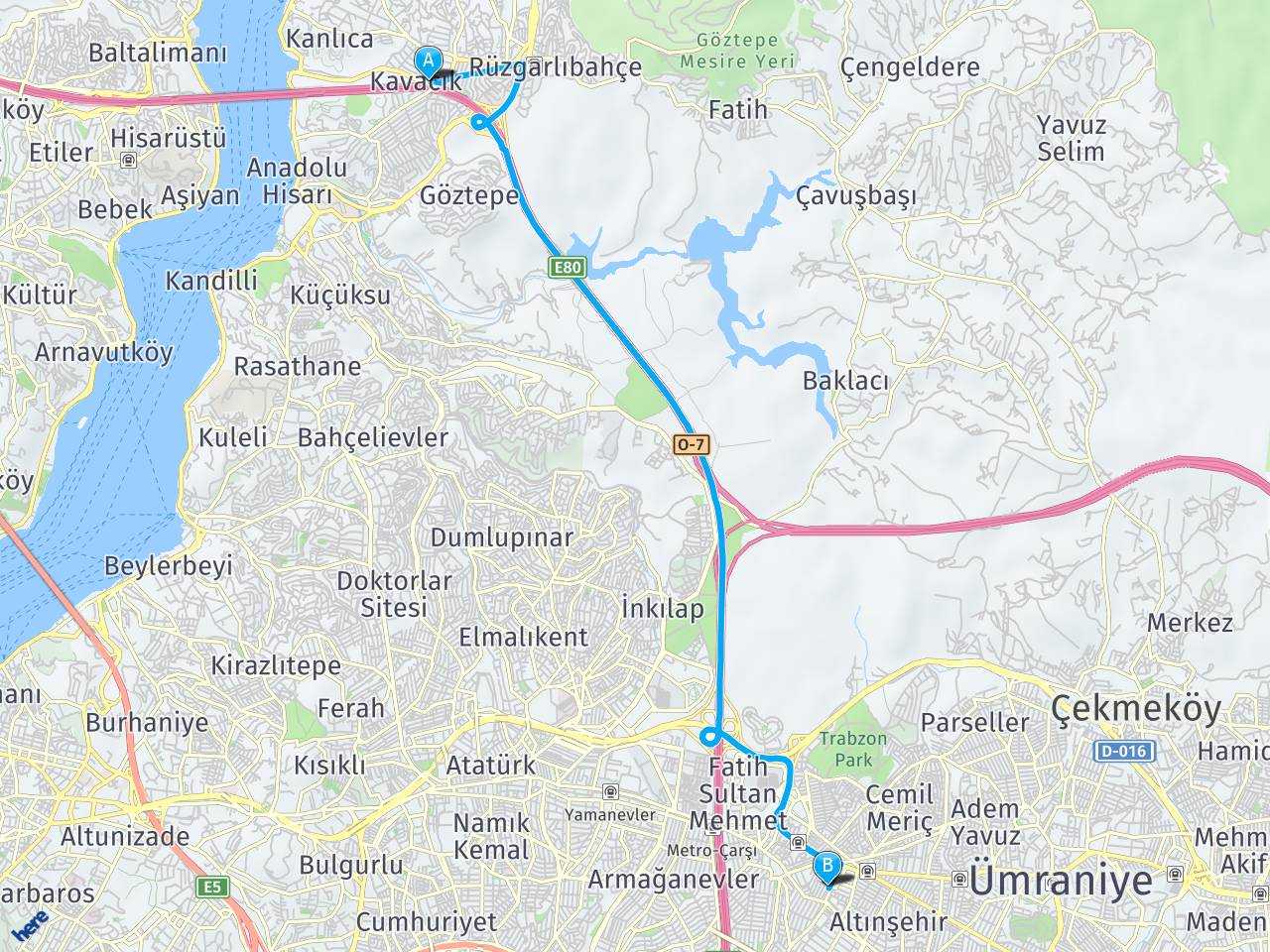 umraniye tepeustu yol tarifi beykoz kavacik mahallesi umraniye tepeustu nasil gidilir umraniye tepeustu nerede