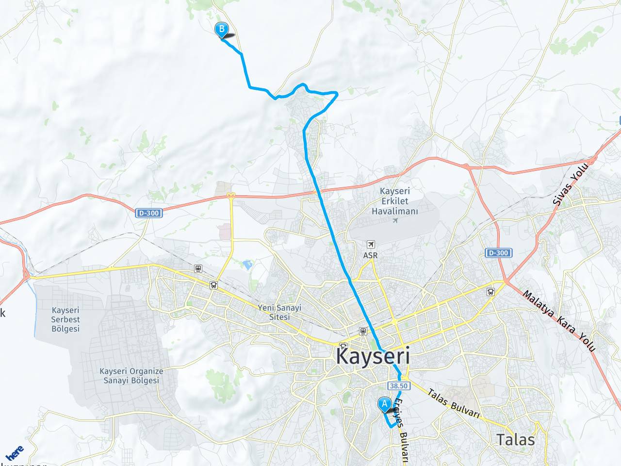 B Y K Menderes Caddesi Esenyurt Melikgazi Kayseri Kozluca Ba Lar K Me