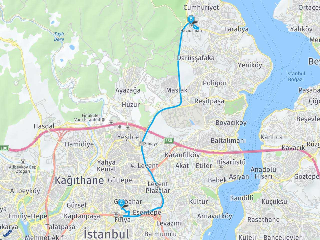 istanbul mecidiyekoy haciosman metro harita istanbul mecidiyekoy haciosman metro yol haritasi