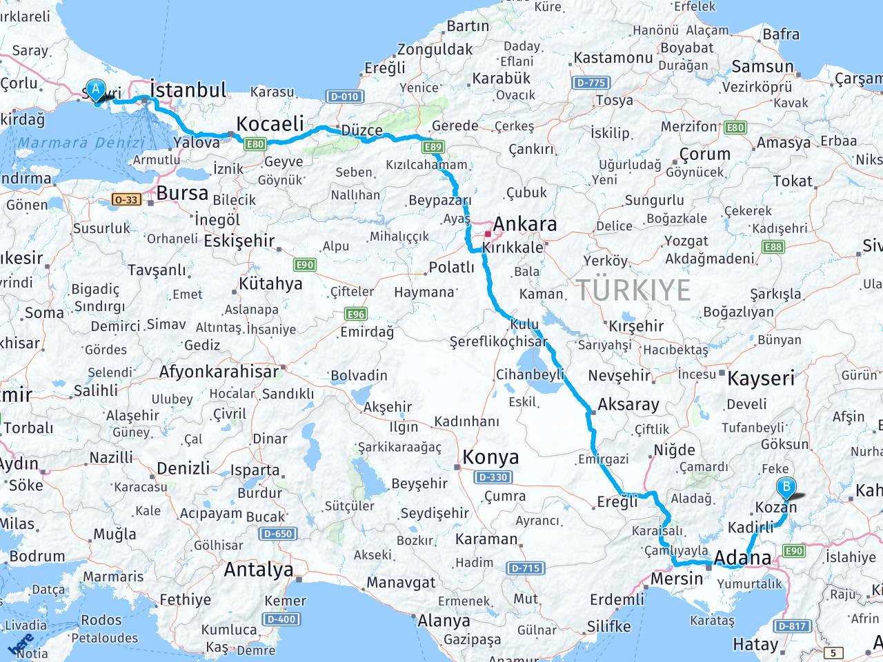istanbul samatya osmaniye merkez arasi mesafe istanbul samatya osmaniye merkez yol haritasi istanbul samatya osmaniye merkez kac saat kac km