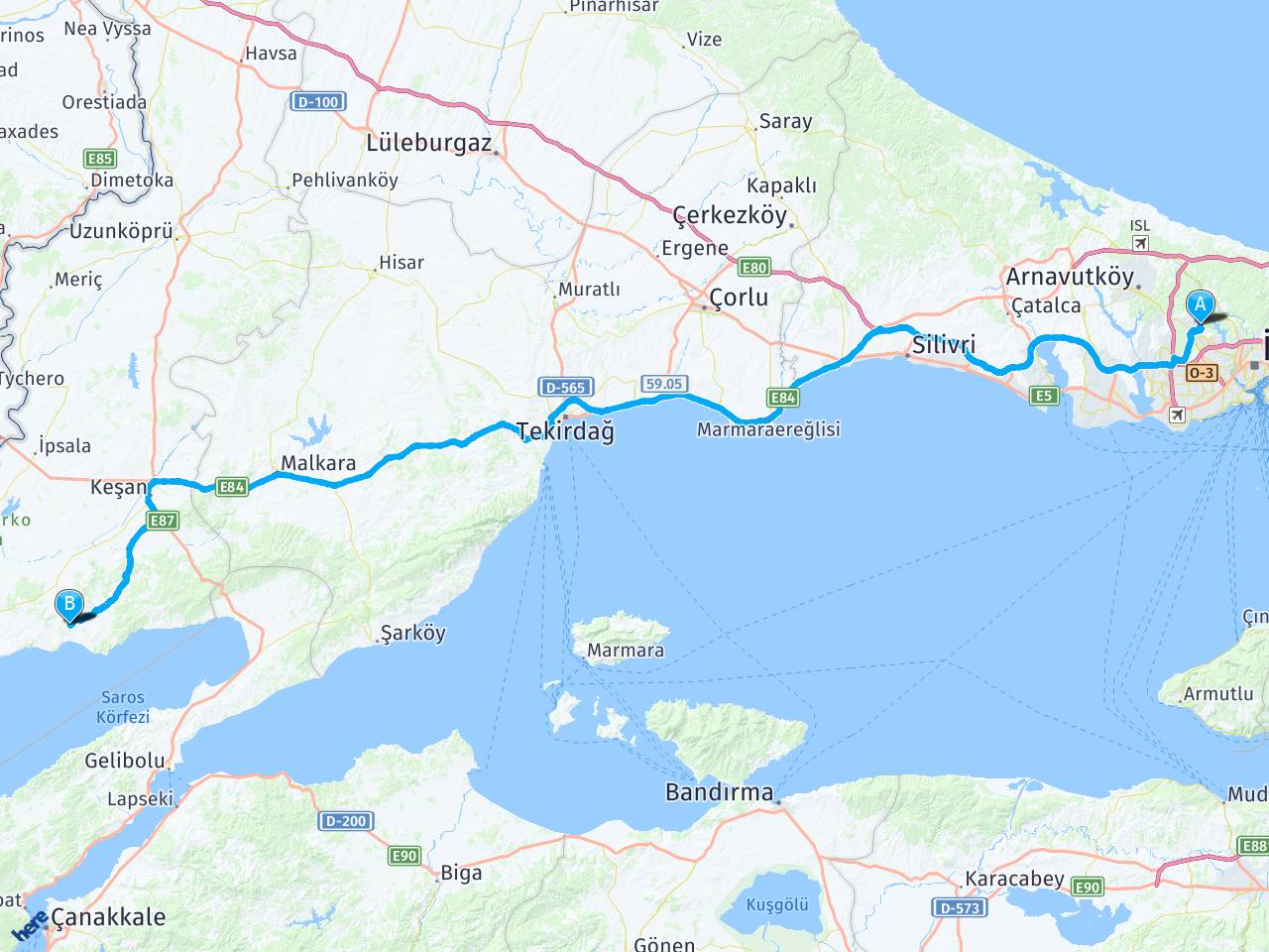 istanbul sultangazi erikli arasi mesafe istanbul sultangazi erikli yol haritasi istanbul sultangazi erikli kac saat kac km
