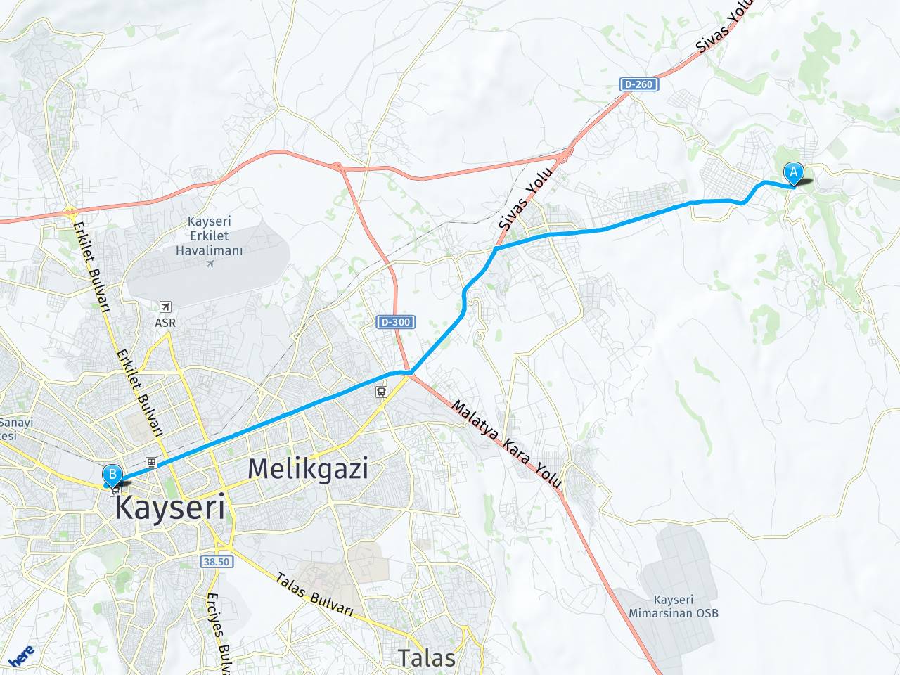 kayseri otogar yol tarifi kayseri cumhuriyet meydani kayseri otogar nasil gidilir kayseri otogar nerede