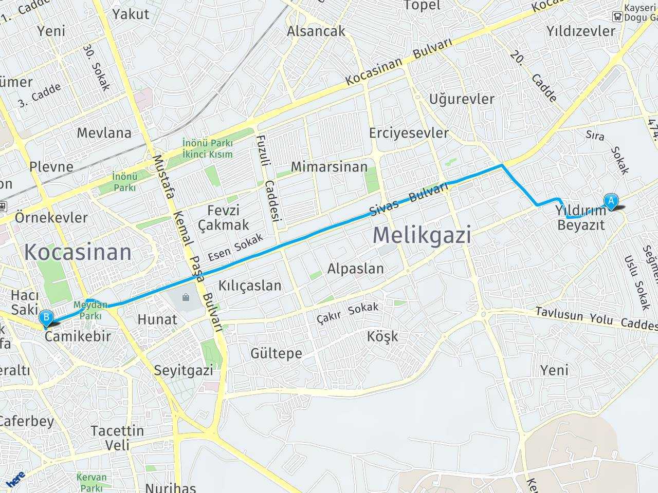 kayseri melikgazi hava durumu kayseri yildirim beyazit mahallesi kayseri melikgazi arasi hava nasil