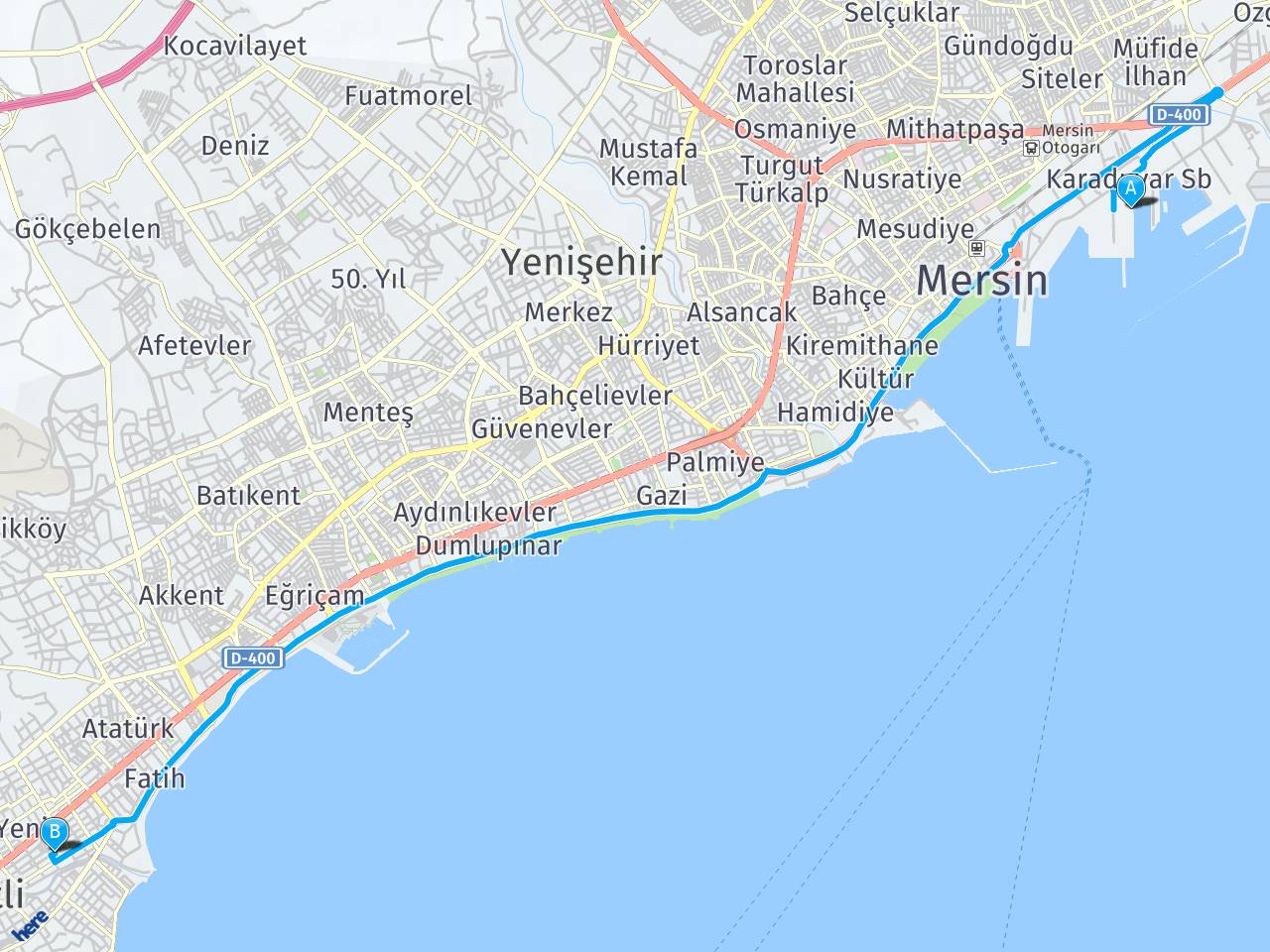 Mersin Liman Mezitli Babil Yolu 33155 Sokak Harita Mersin Liman Mezitli Babil Yolu 33155 Sokak Yol Haritasi