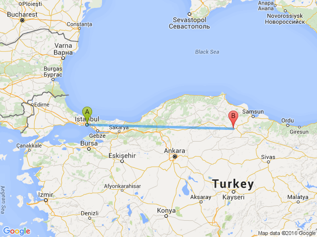 merzifon istanbul arasi mesafe merzifon istanbul yol haritasi merzifon istanbul kac saat kac km