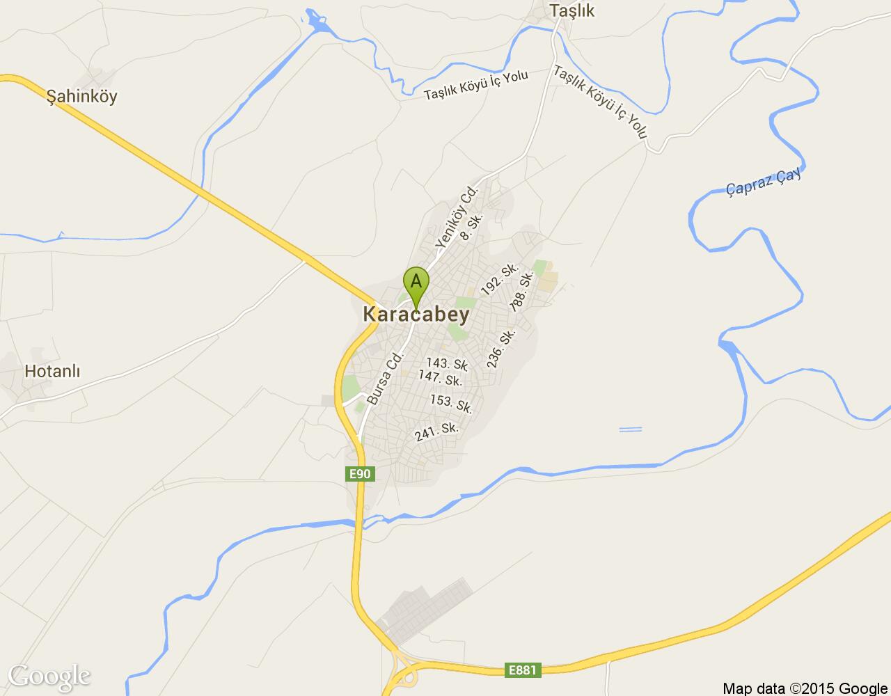 Karacabey harita