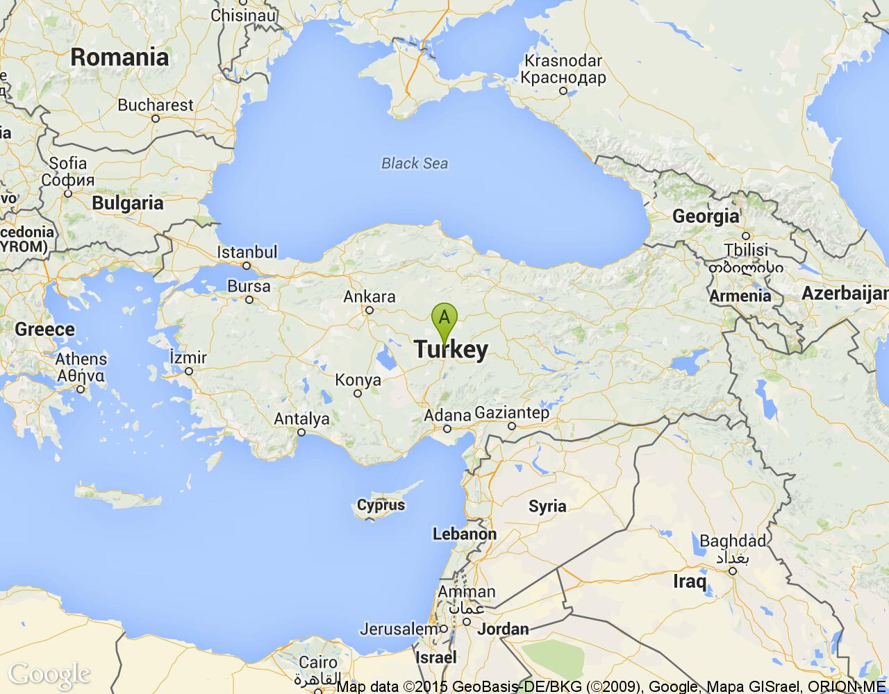 Türkiye Harita. Türkiye'nin Haritası