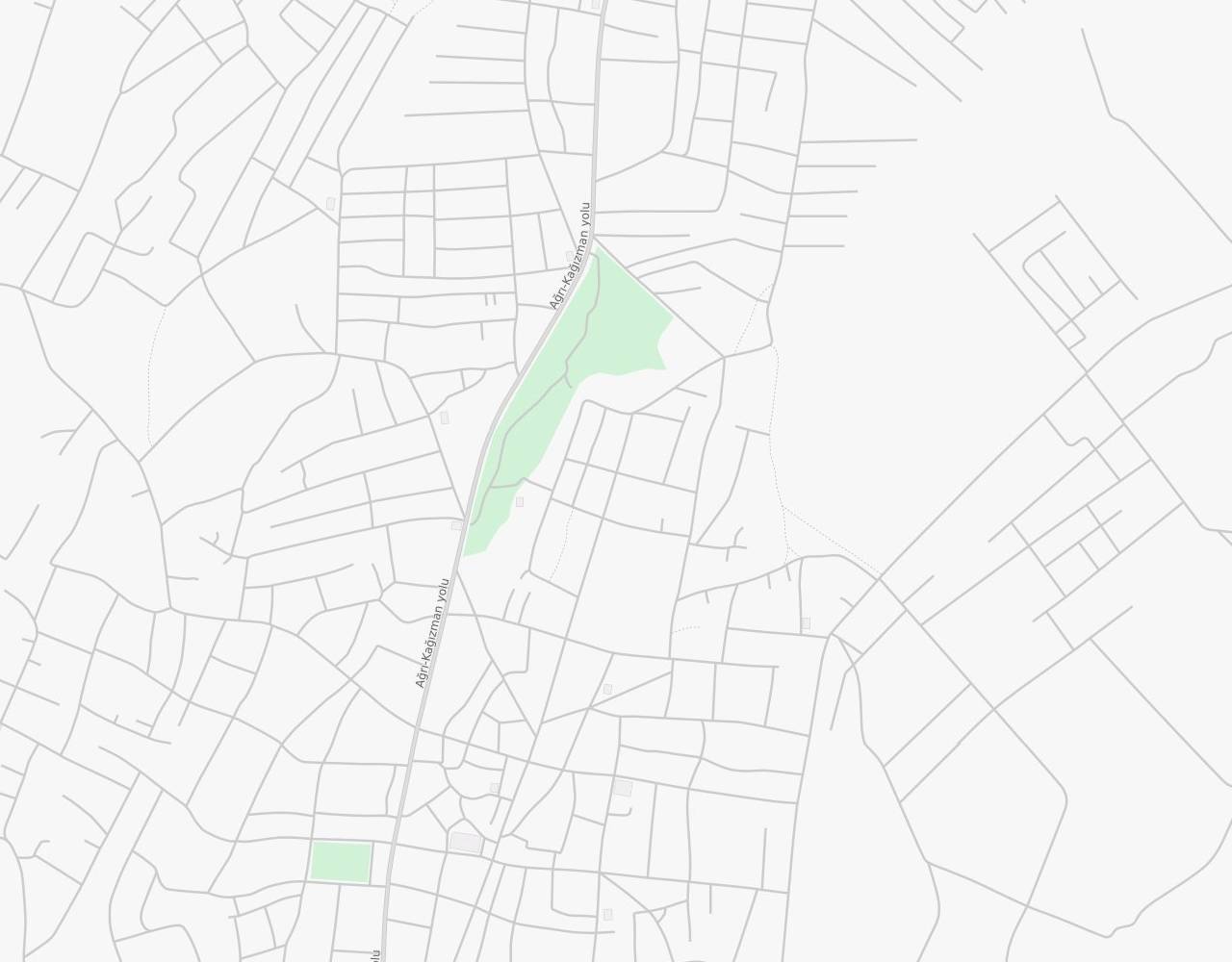 Ağrı Cumhuriyet Caddesi harita