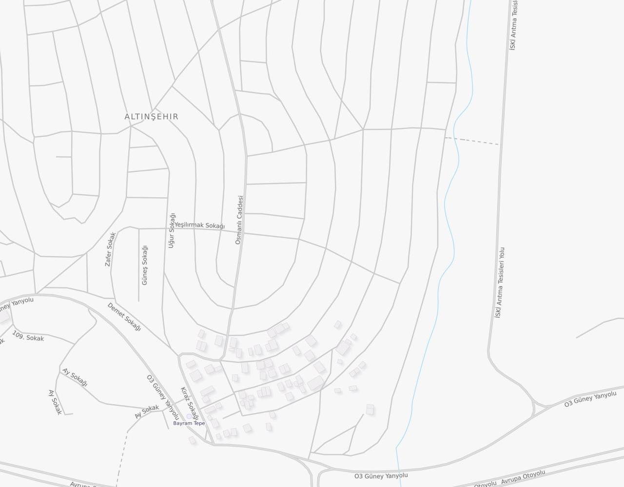 Alev Sokak Altınşehir Başakşehir İstanbul harita