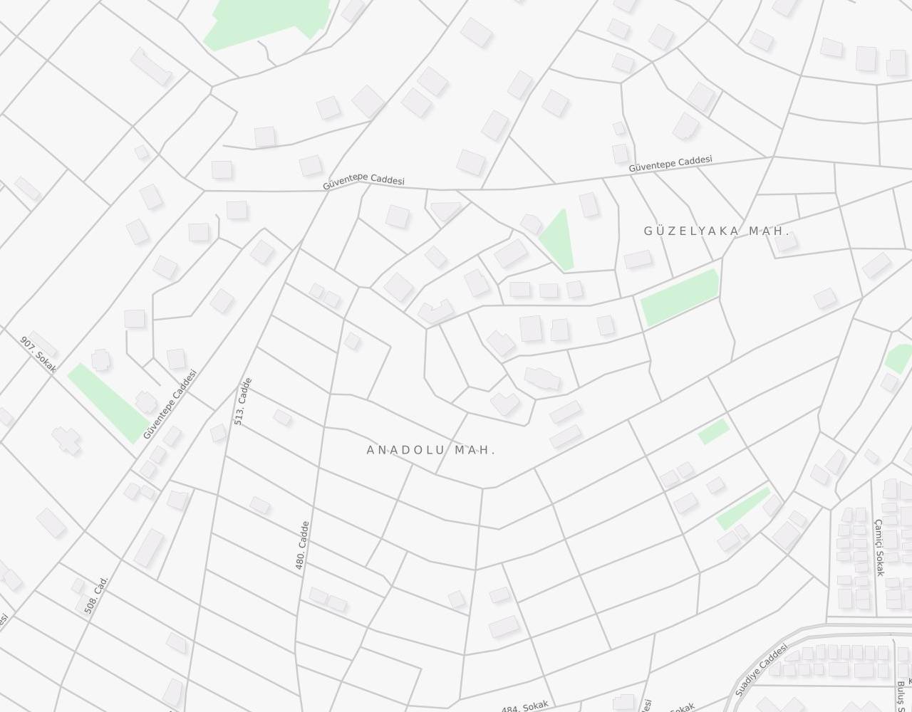 Ankara Eryaman 548.sokak harita