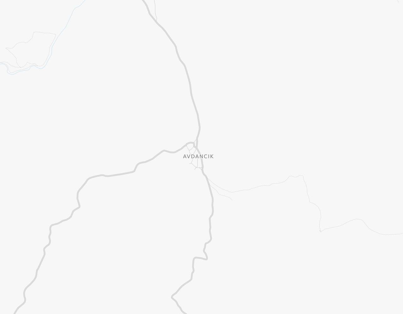 Avdancık Köyü harita