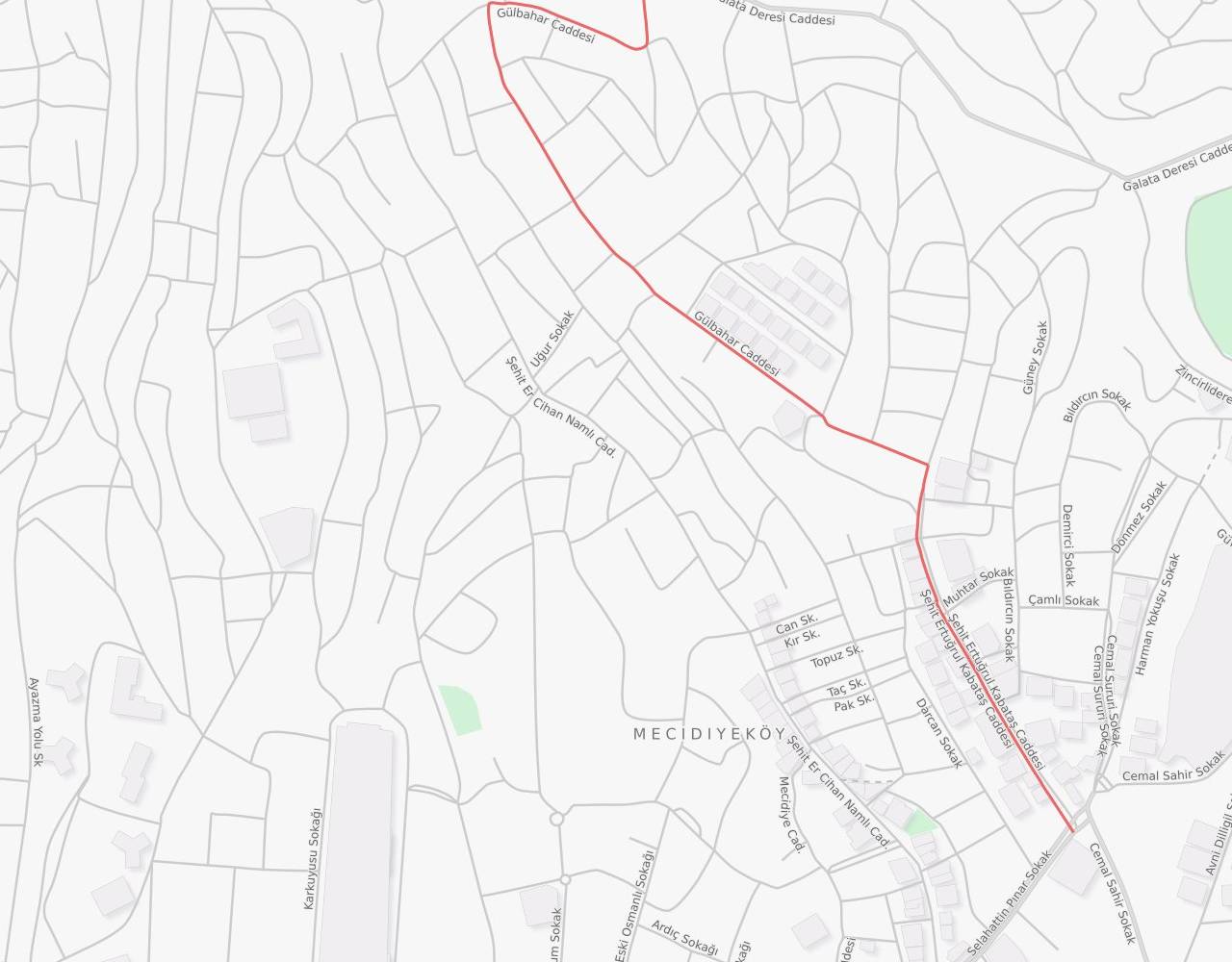Ayfer Sokak Mecidiyeköy Şişli İstanbul harita