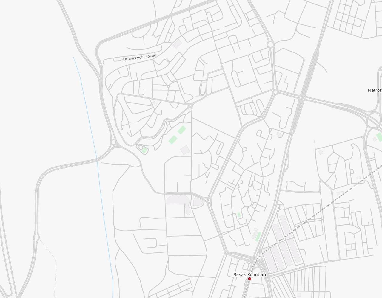 Başakşehir Süleyman Çelebi Caddesi harita