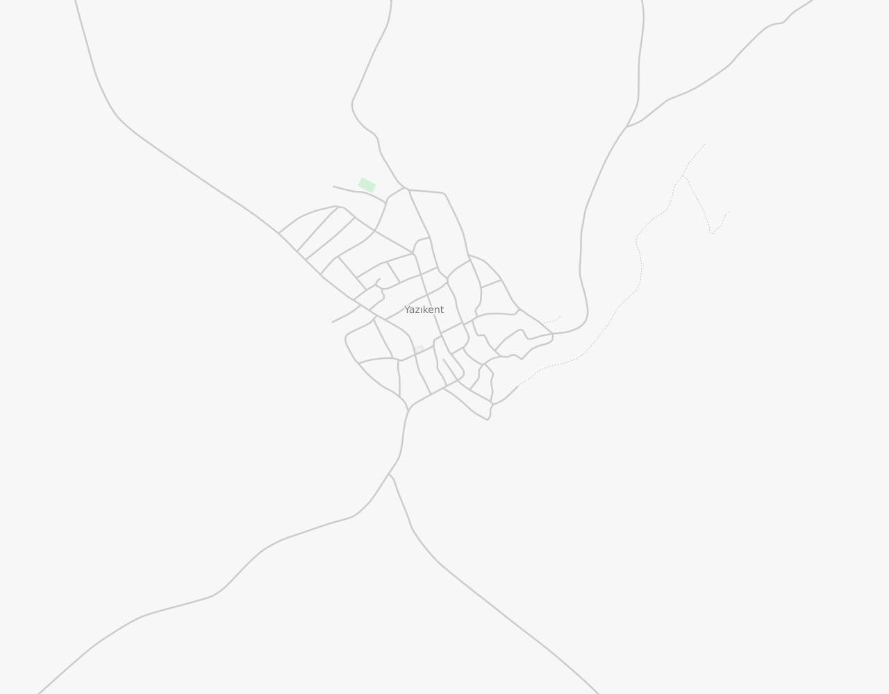 Bozdoğan Yazıkent harita