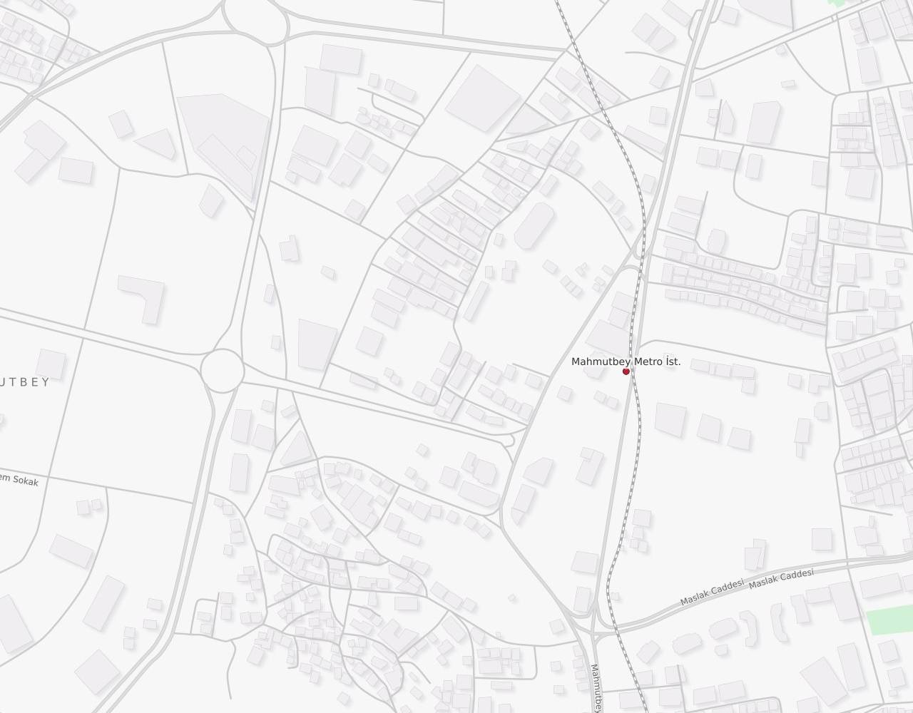 Burak Sokak Mahmutbey Bağcılar İstanbul harita