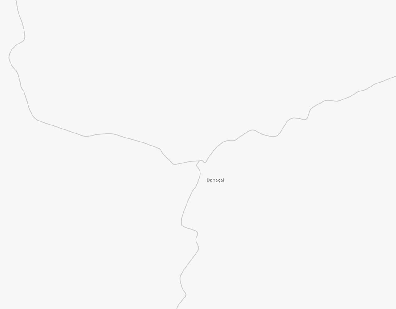 Büyük Orhan Danaçalı Köyü harita
