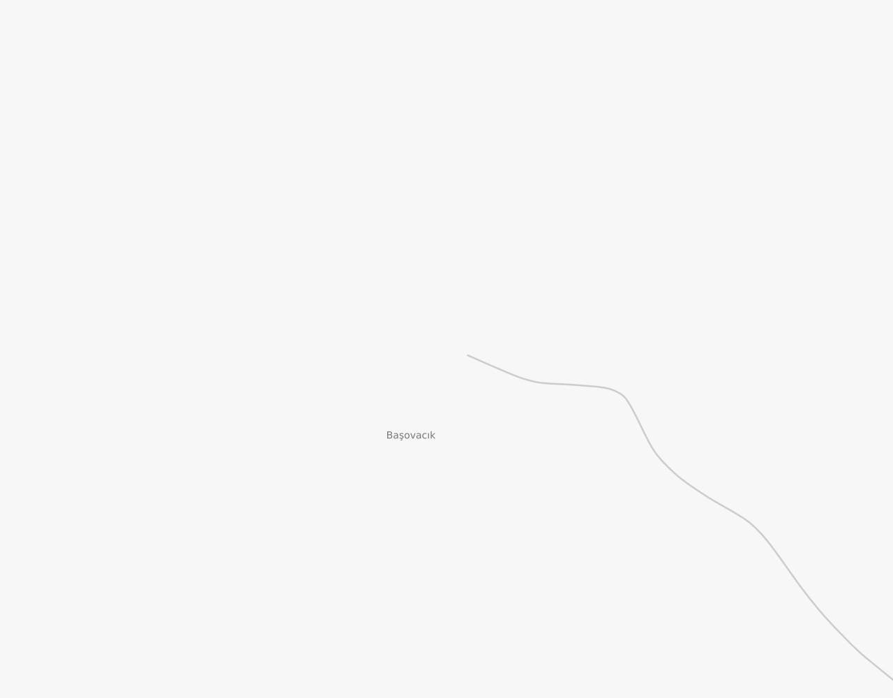 Çankiri Başovacık Köyü harita