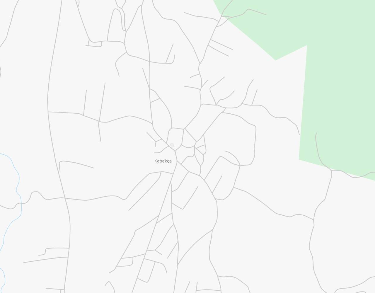 Çatalca Kabakca Köyü harita