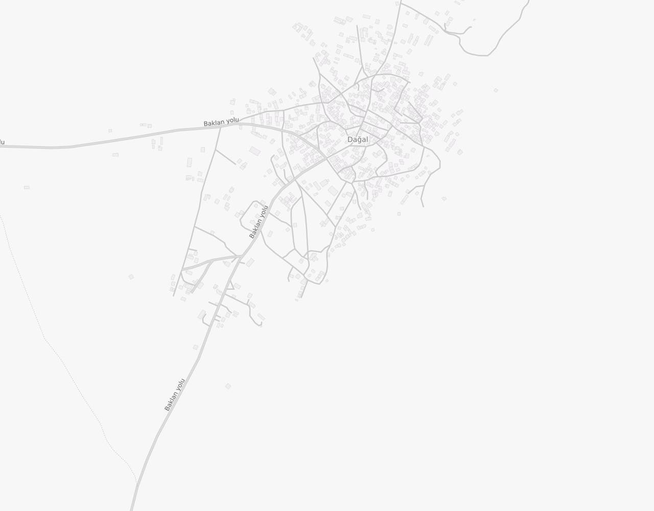 Çaybaşı Caddesi Dağal Baklan Denizli harita