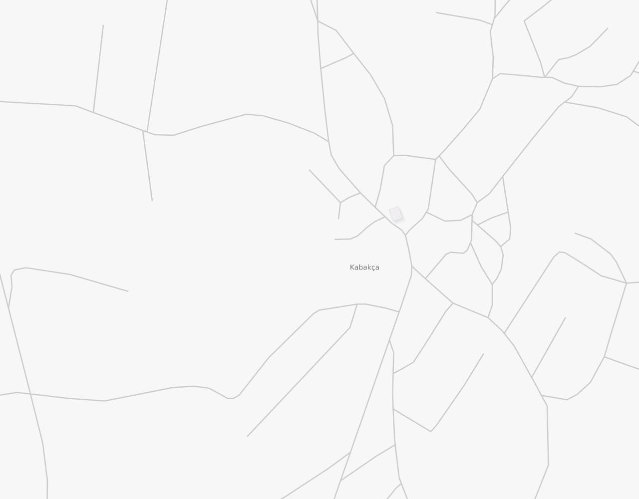 Çınarcık Sokak Kabakça Çatalca İstanbul harita