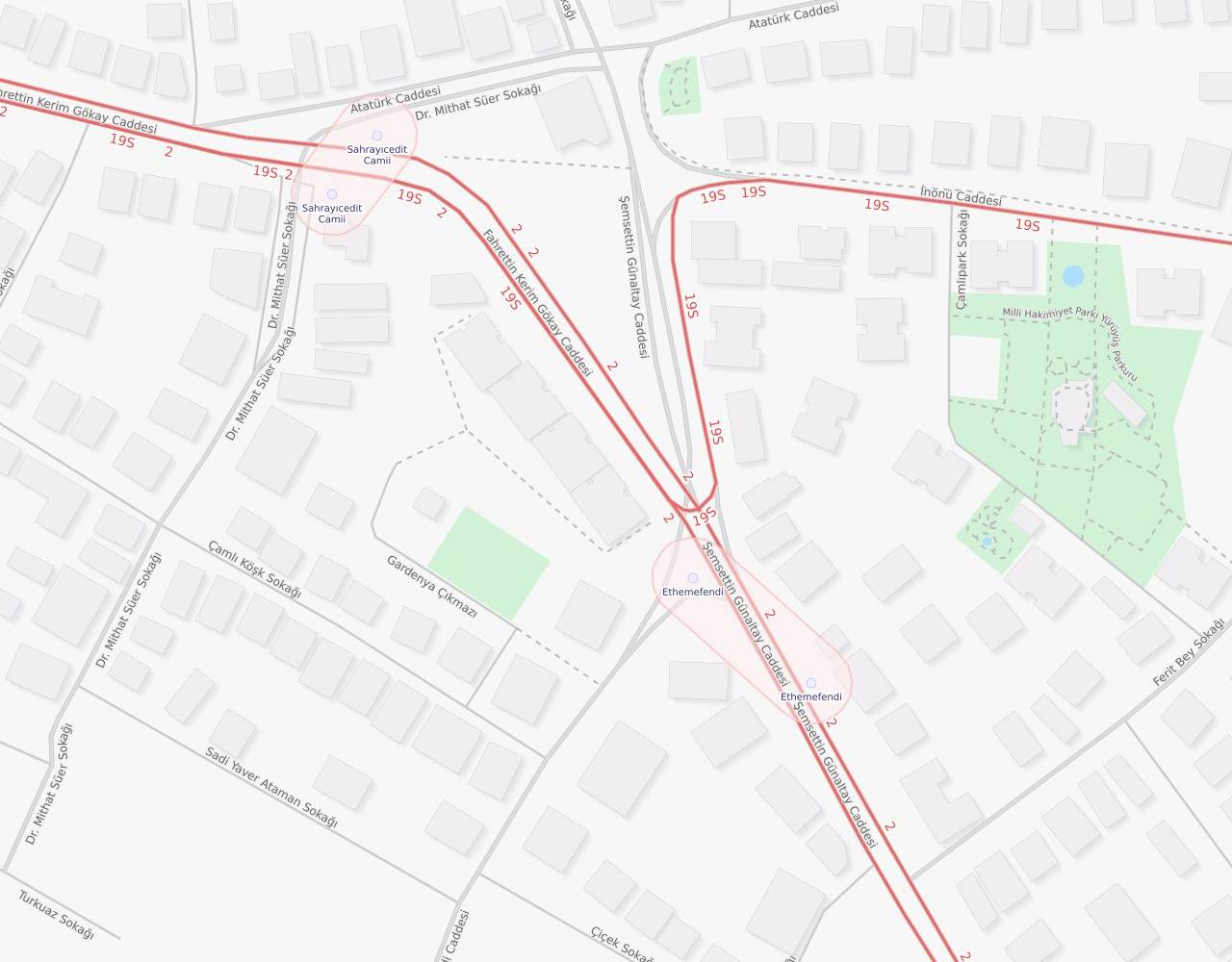 Fahrettin Kerim Gökay Caddesi Zühtüpaşa Kadıköy İstanbul298 harita