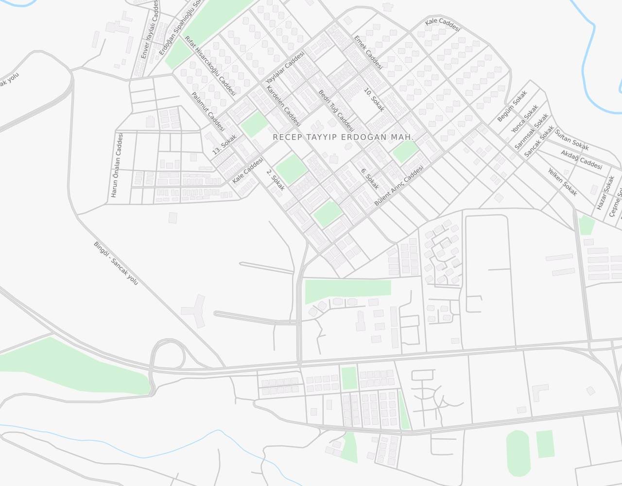 Fakülte Caddesi Mordoğan Bingöl Bingöl harita