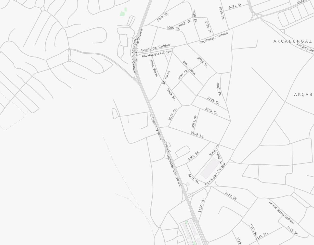 Hadımköy Yolu Caddesi harita