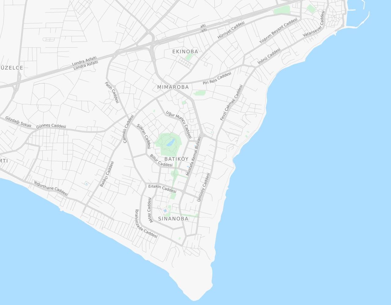 İstanbul Büyükçekmece Mimaroba Kentplus harita