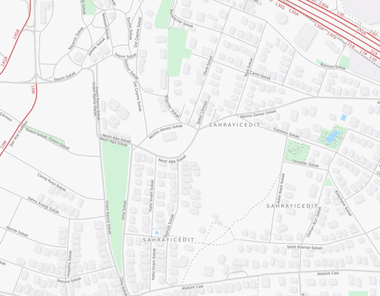 İstanbul Kadıköy Ayrılık Çeşmesi harita