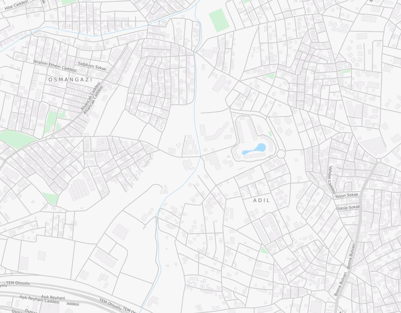 İstanbul Sultanbeyli Mertler Caddesi harita