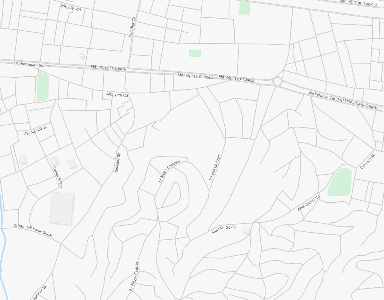İzmir Koşu harita