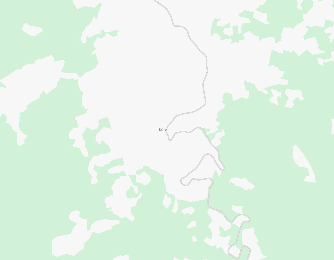 İzmir Ödemis Küre harita