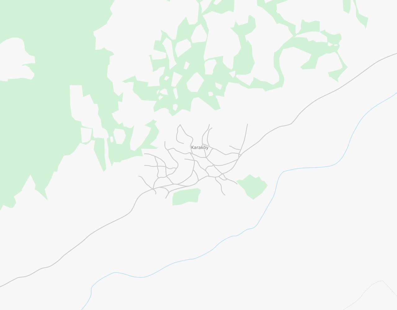 Karaköy Yenice Çanakkale harita