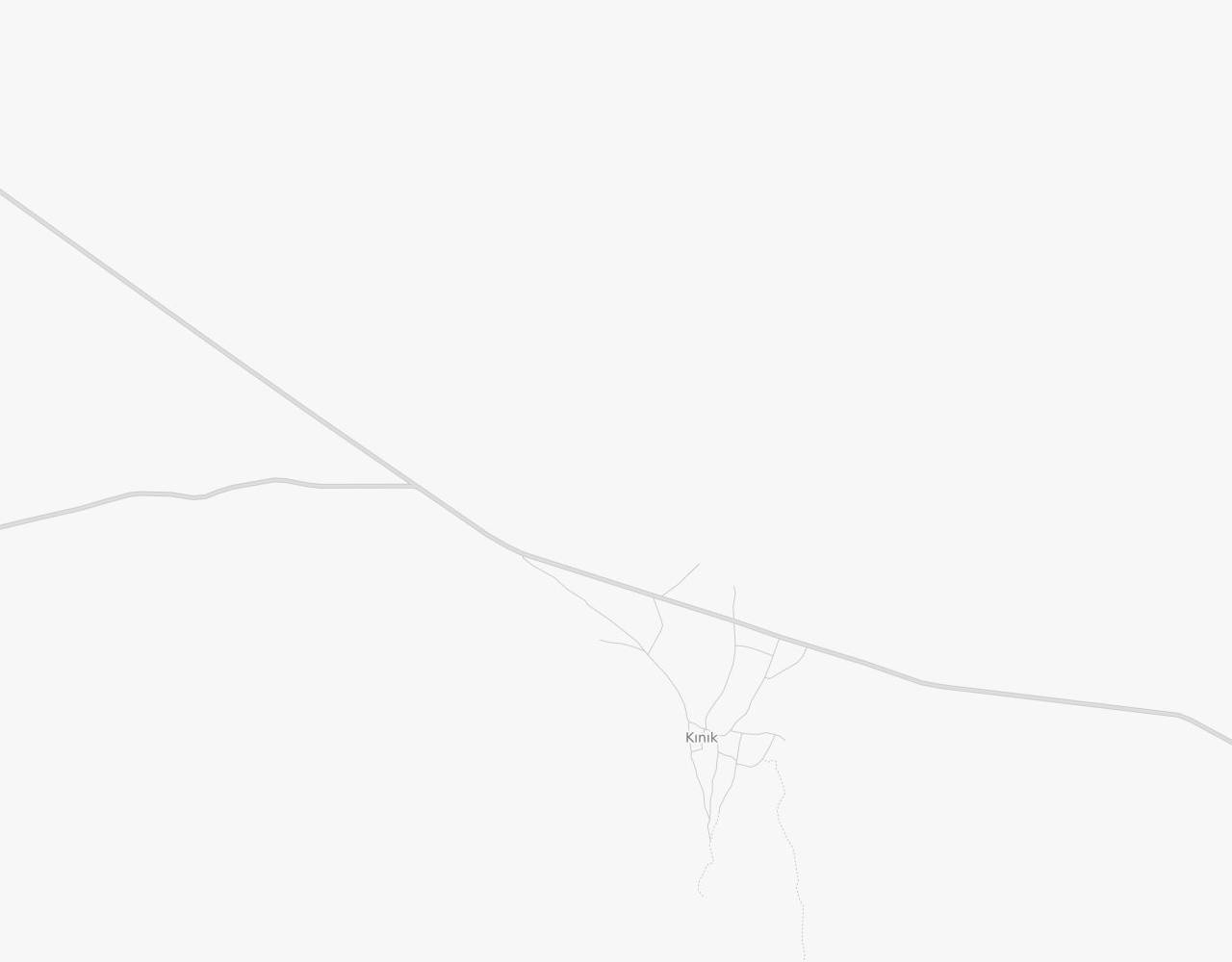 Kınık Köyü Yolu Karaca Ören Sinanpaşa Afyonkarahisar harita
