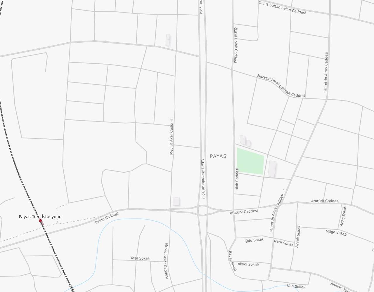 Kömürcüler Sokak Karacami Payas Hatay harita