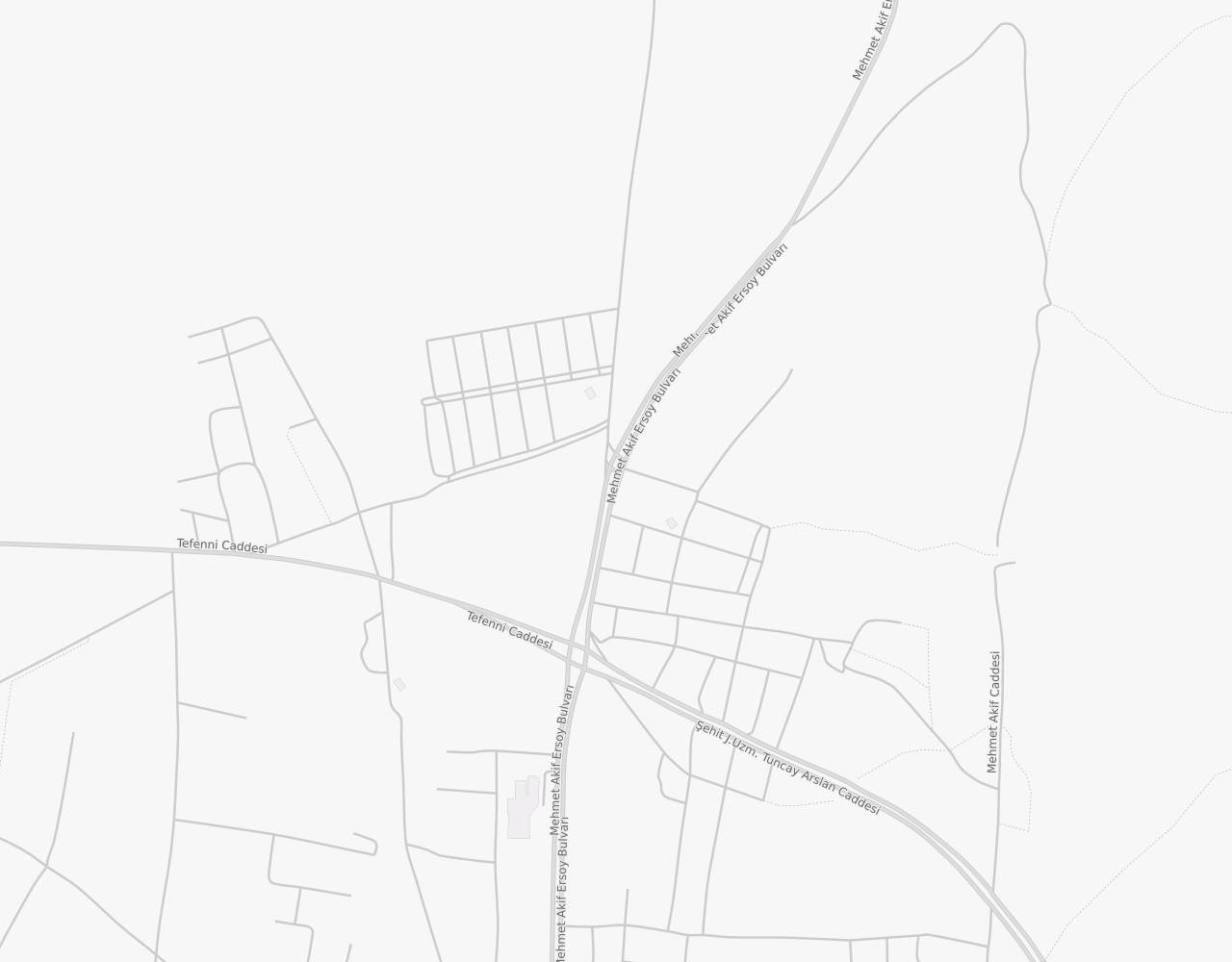 Mehmet Akif Ersoy Caddesi Uzunoluk Korkuteli Antalya harita