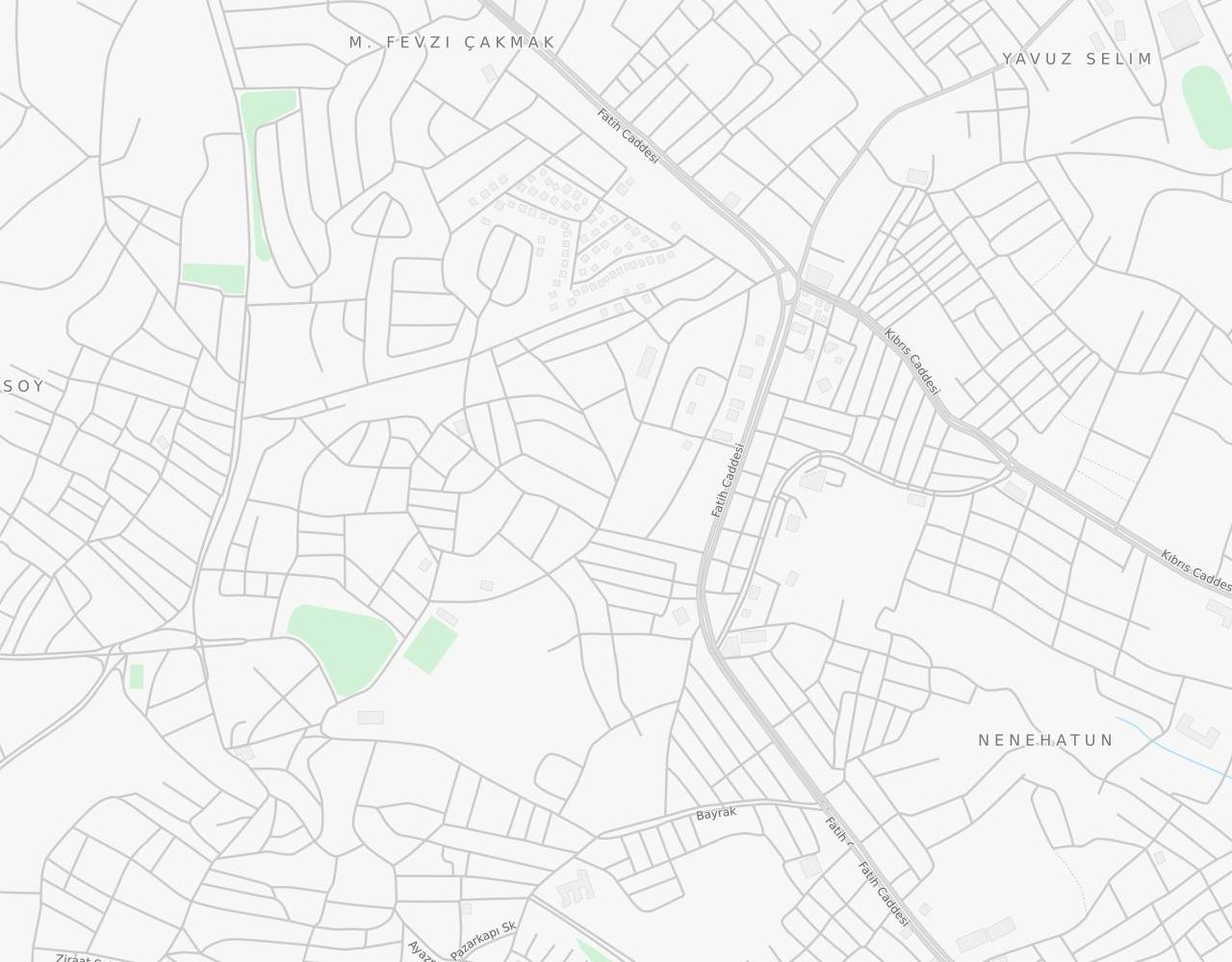 Nasrettin Hoca Caddesi Mareşal Fevzi Çakmak Arnavutköy İstanbul harita