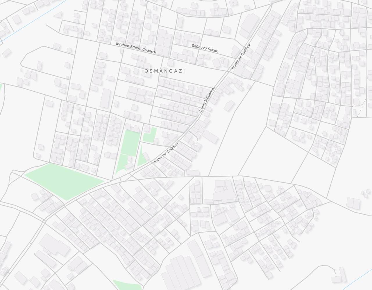 Osmangazi Seç Köy harita
