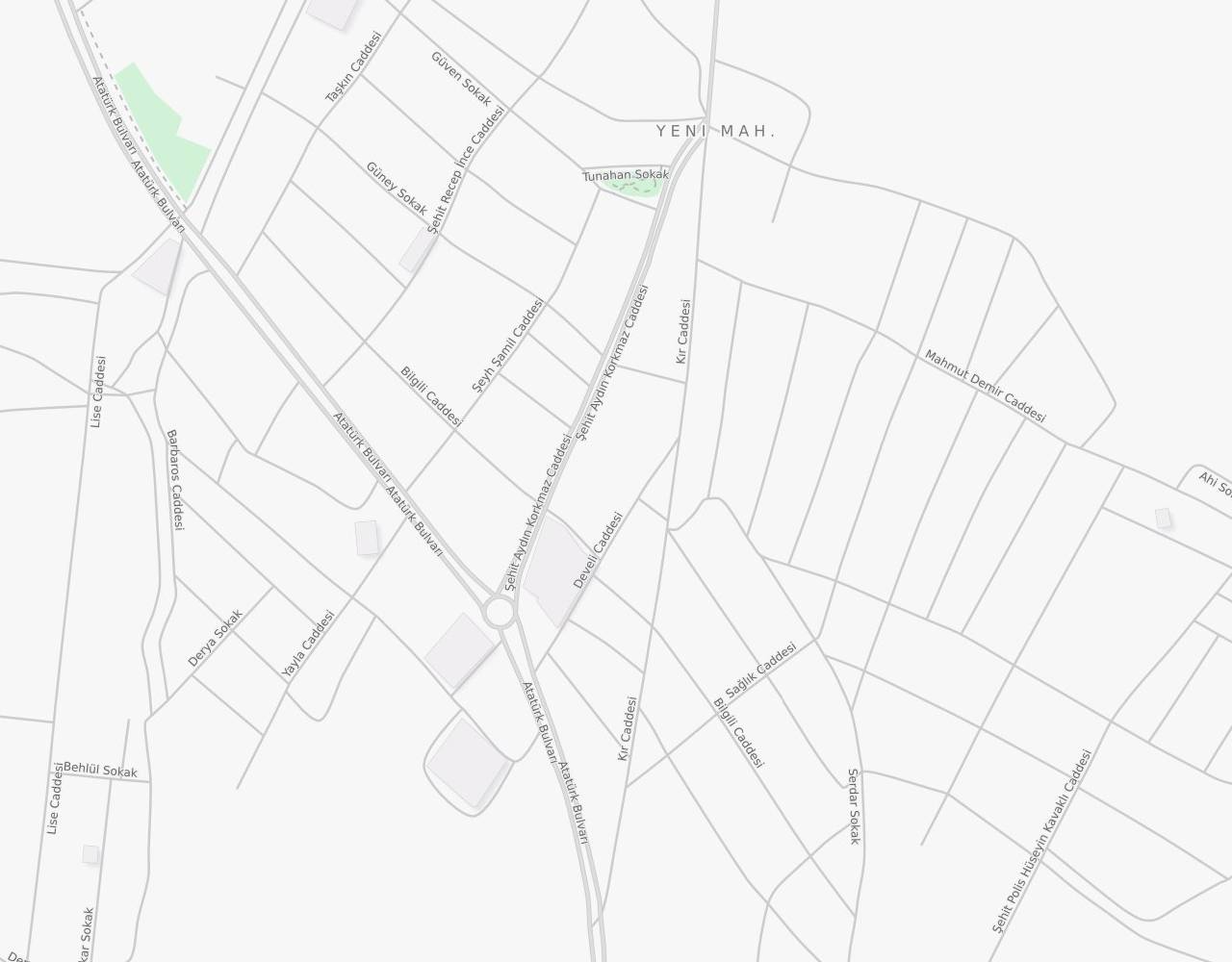 Ova Sokak Yeni Suluova Amasya harita