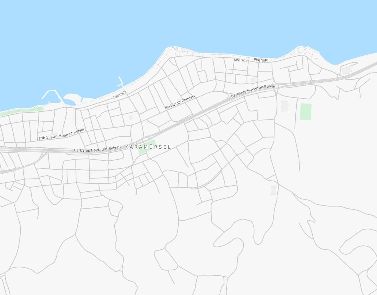 Park Caddesi 4addesi Temmuz Karamürsel Kocaeli harita