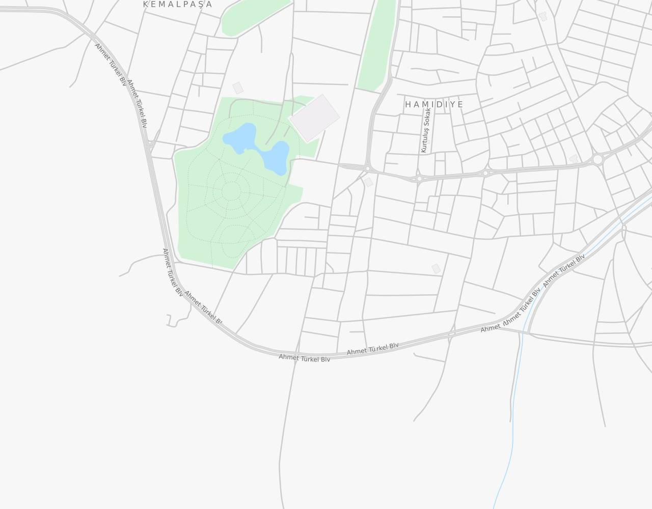 Park Caddesi İnegöl Bursa harita