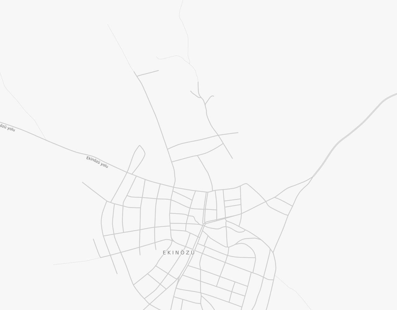 Sabiha Gökçen Caddesi Öztürk Ekinözü Kahramanmaraş harita