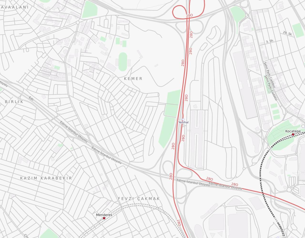 Şehit Mustafa Dündar Caddesi Esenler İstanbul harita