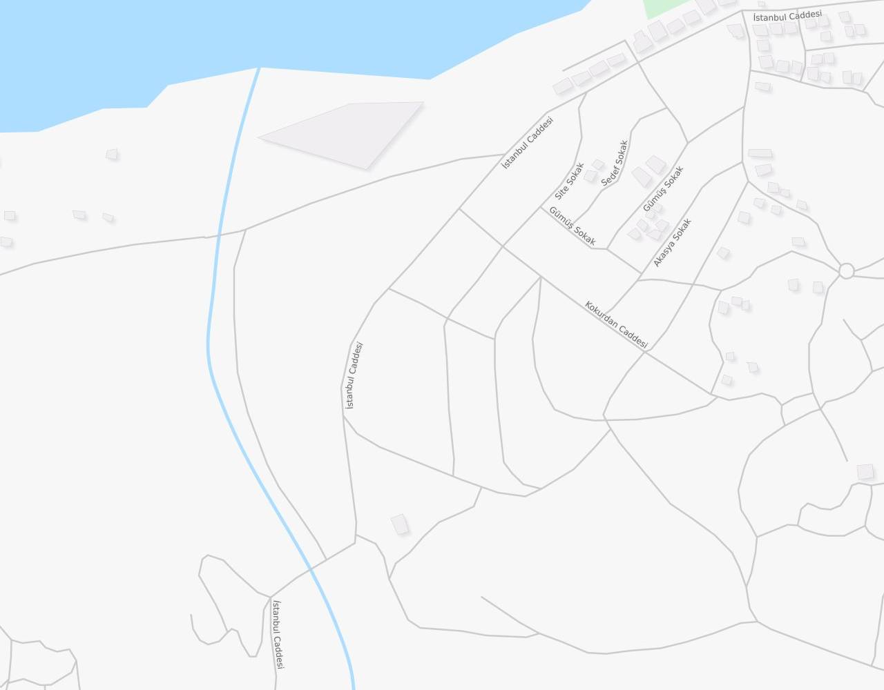 Şile Akçakoca harita