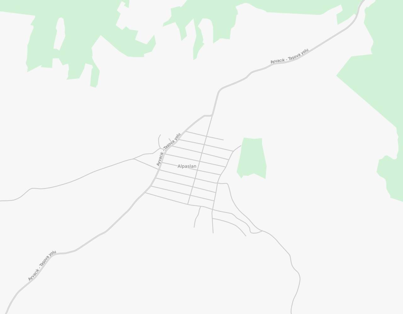 Tasova Alparslan Kasabasi harita